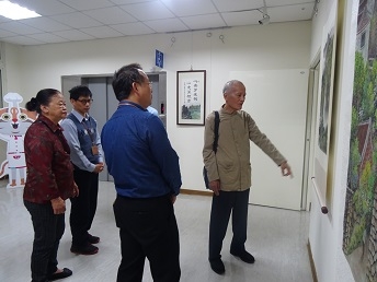 林欽三老師書畫花卉水墨畫展(4)
