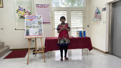【龍井文創迴廊】「繽紛一夏水墨畫展」與墨相遇書畫會(5)