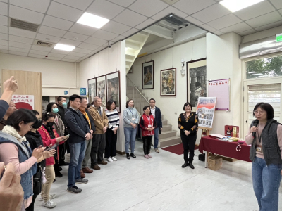 「我的秘密華園」 2025禎墨畫會郭美珠師生水墨畫聯展(2)
