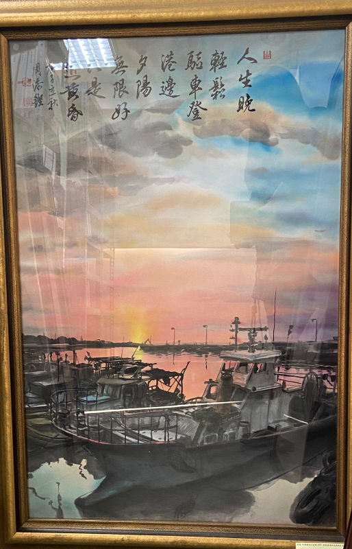 夕陽png